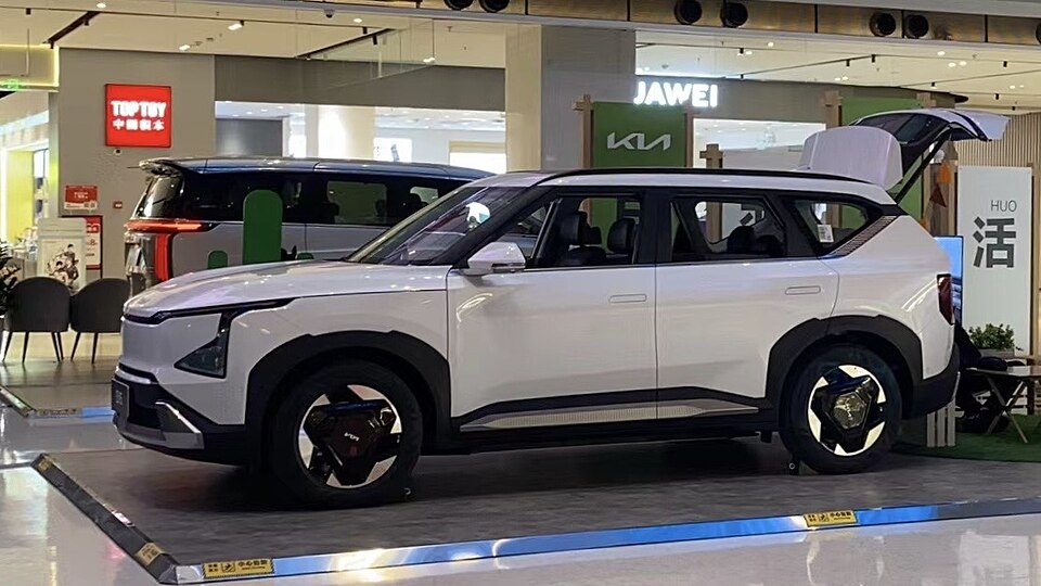 Kia EV5 elektromos autó – valós modellfotó
