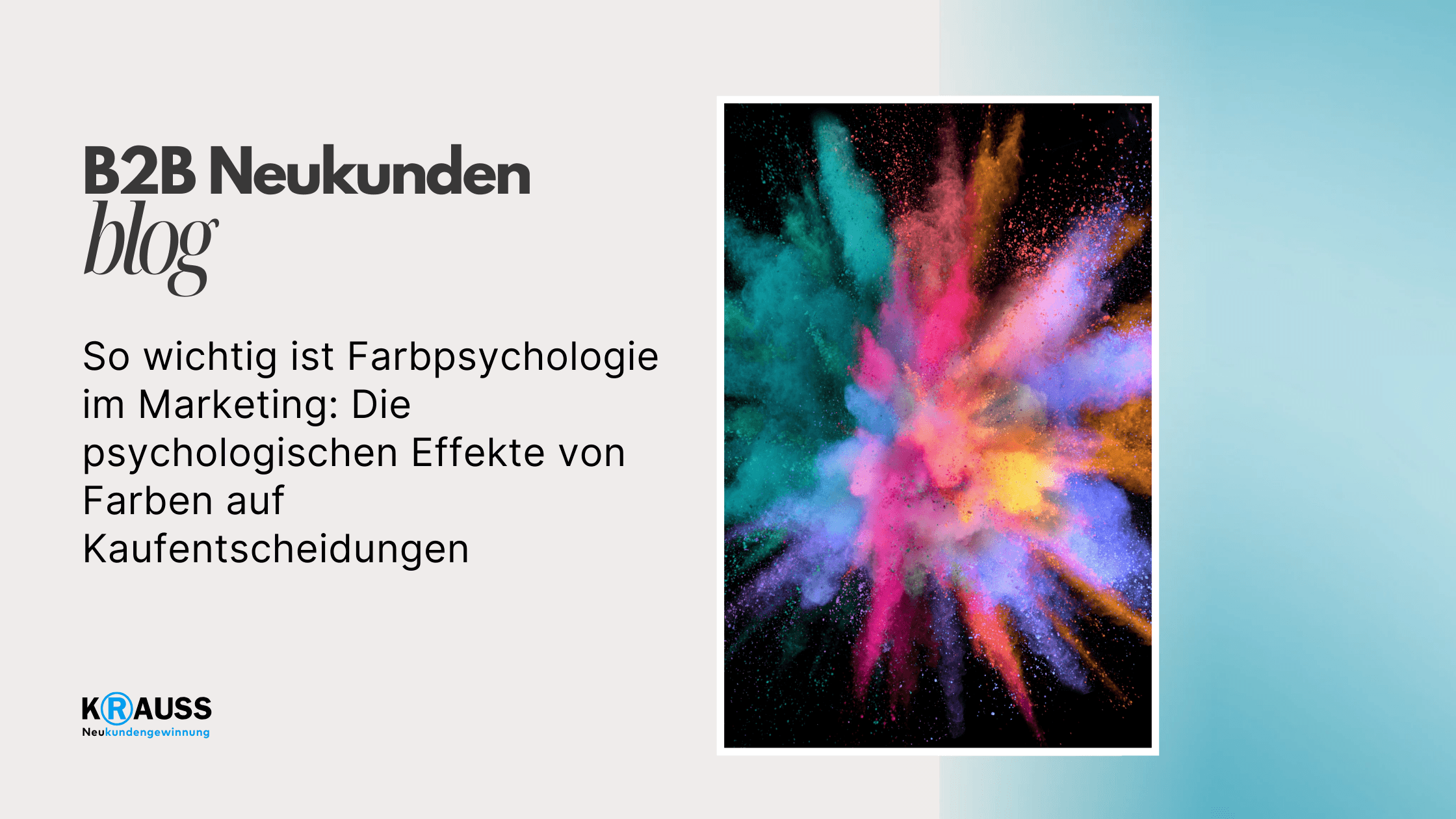 So wichtig ist Farbpsychologie im Marketing: Die psychologischen Effekte von Farben auf Kaufentscheidungen