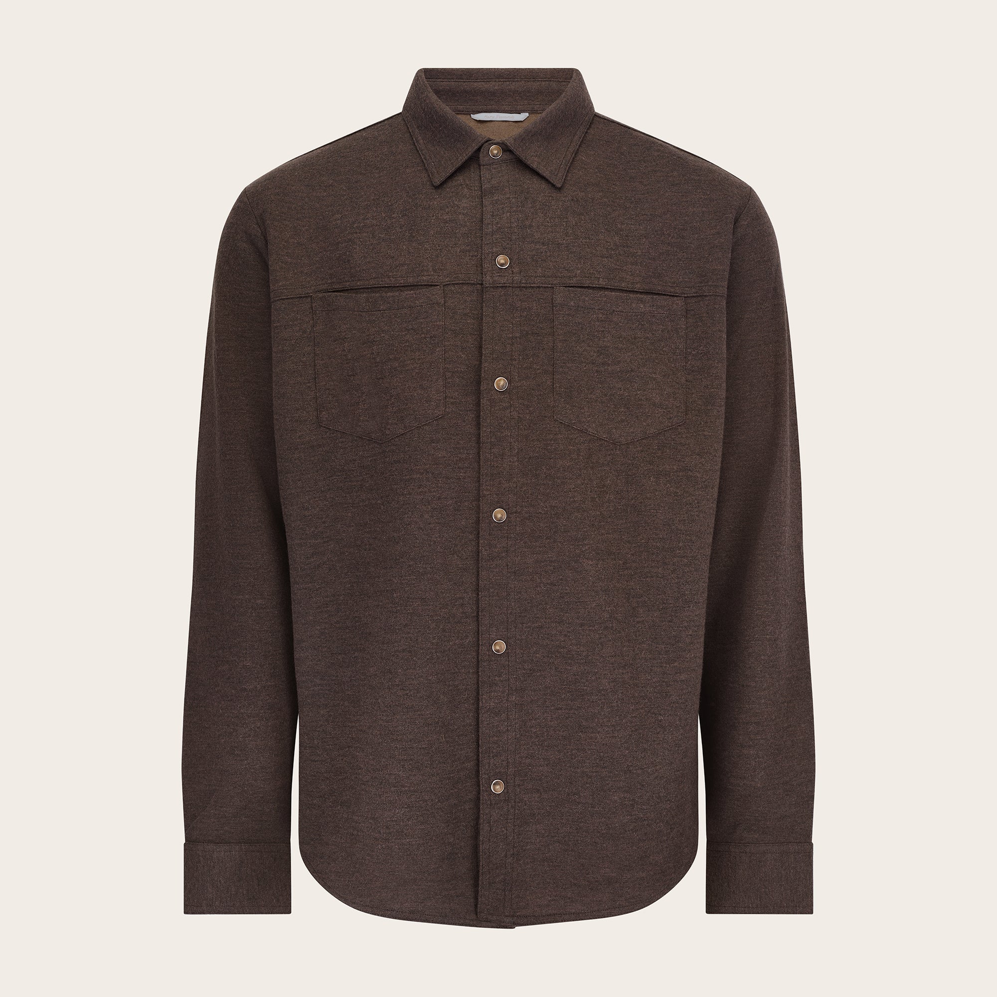 Zeus Cashmere Shirt Jacket - Mandelli UK