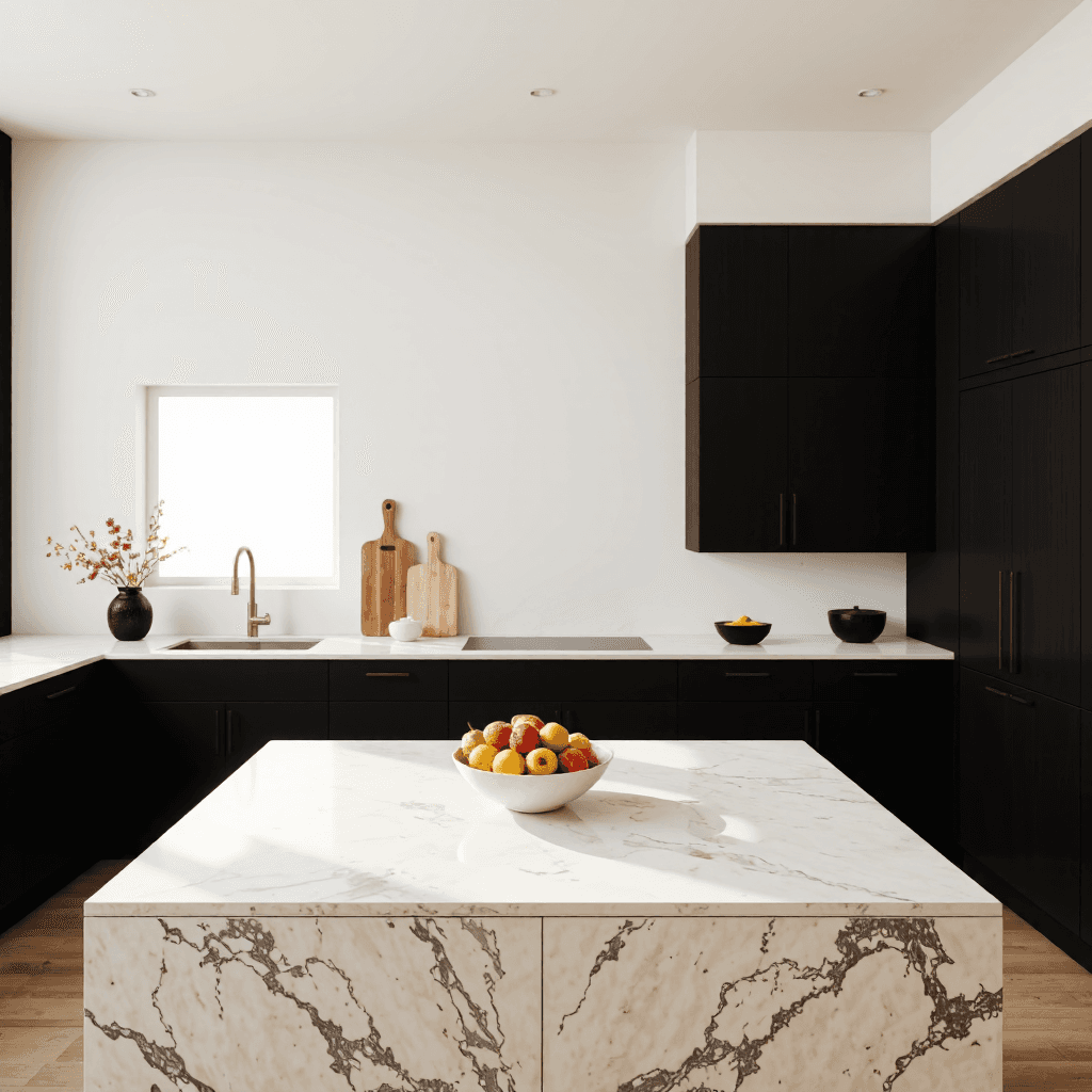 product photography of kitchen interior design