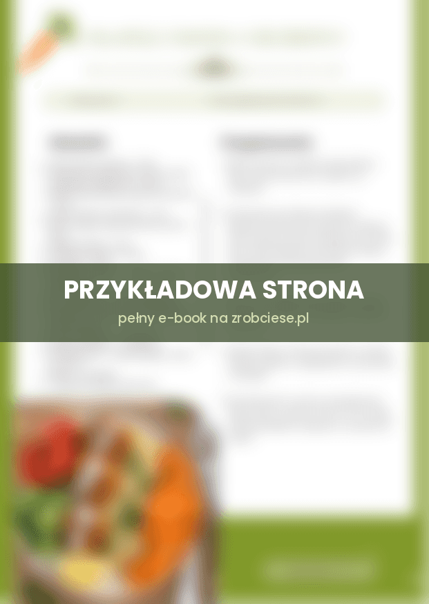 Przykładowa strona e-booka Dieta Planetarna