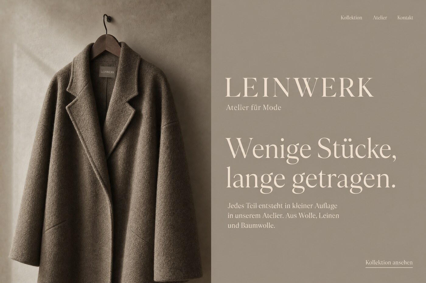Beispiel einer von Rheinmarketing gebauten Website