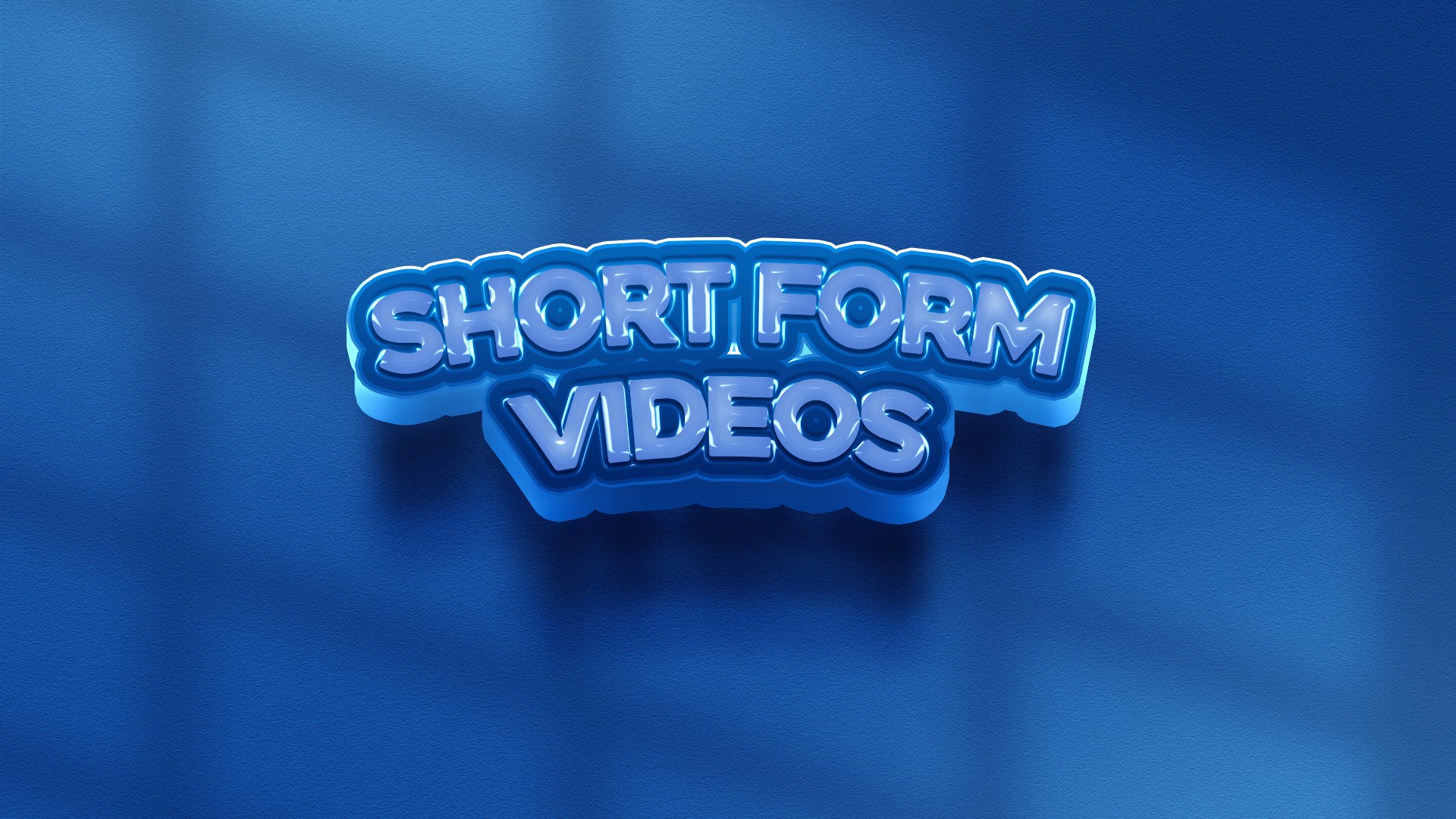 Short form videos