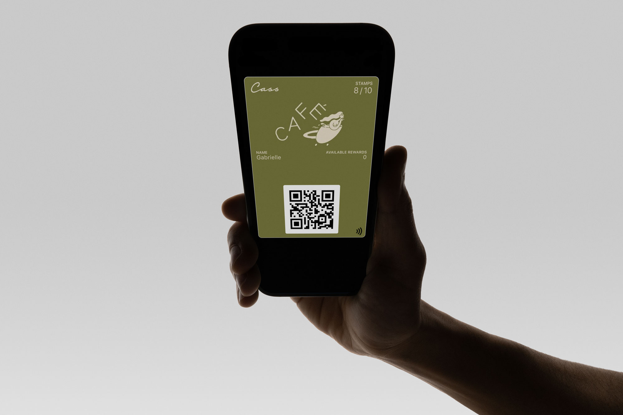 A mockup of Freelio's mobile app