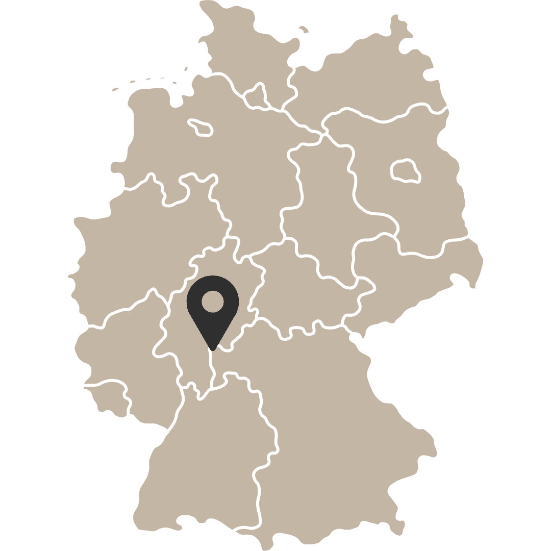 Schöllkrippen auf der Deutschlandkarte