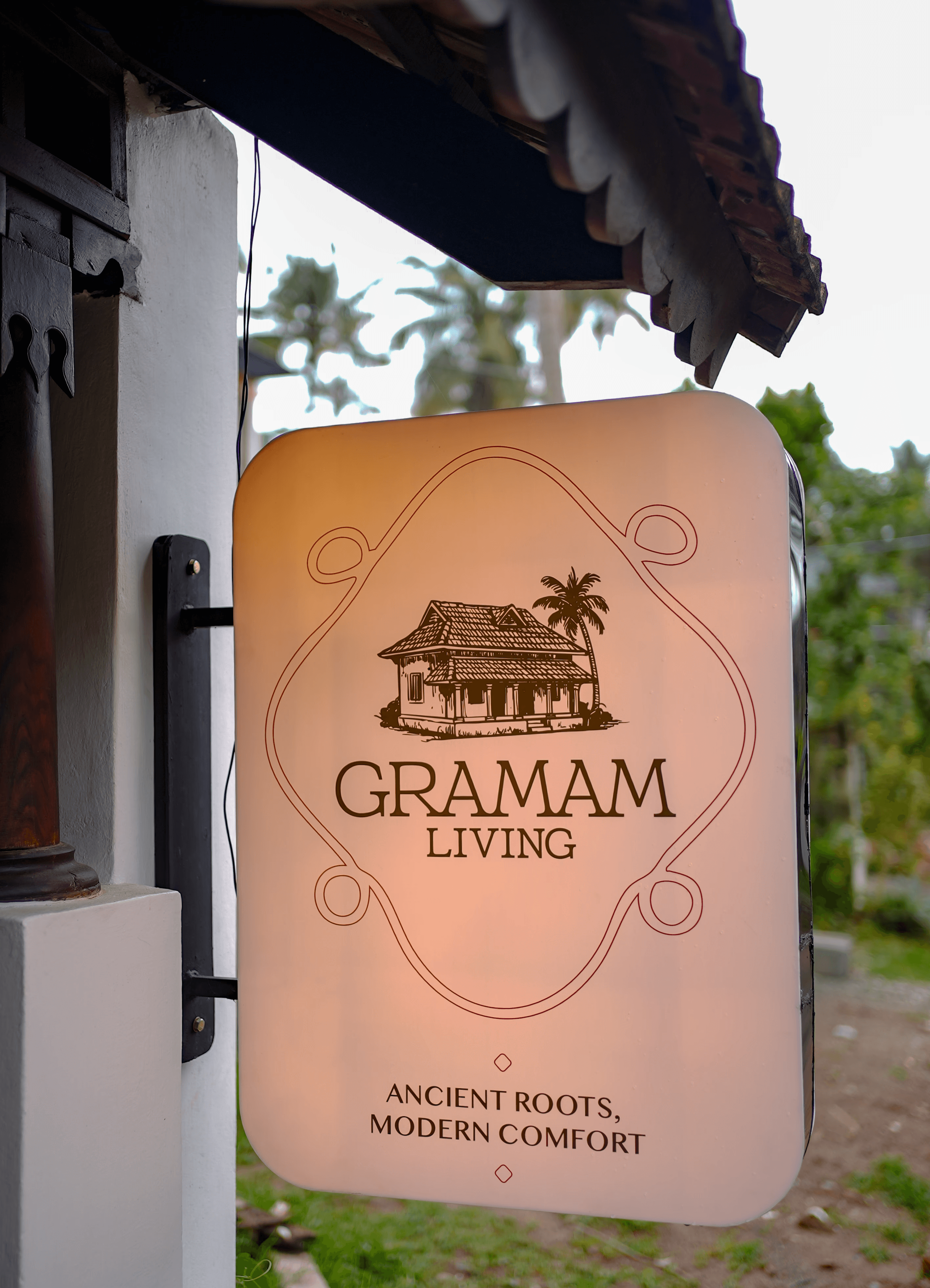 A close-up of a serene face illuminated by soft light, with shadows creating a patterned effect across the skin.