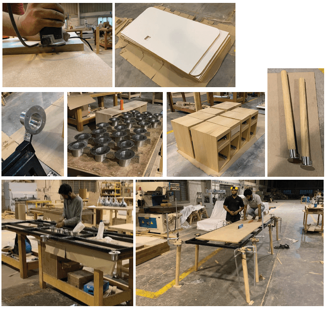 A line drawn by hand and horizon alike.  Essence: Rekh is about continuity;  the line between utility  and sculpture, structure and soul