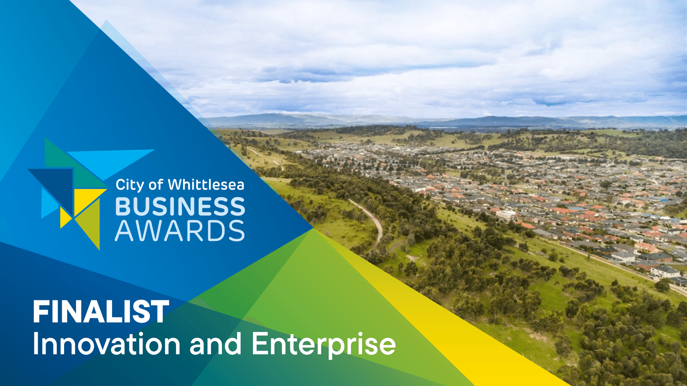 Neha Malhotra and Ansh Malhotra, Nexist Co-founders, celebrating City of Whittlesea Business Awards 2026 Finalist nomination.