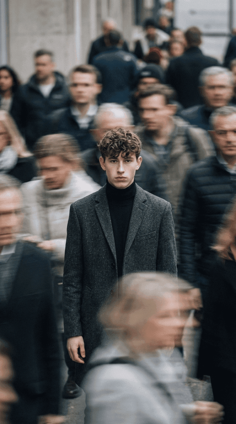 Celebrity arrival scene