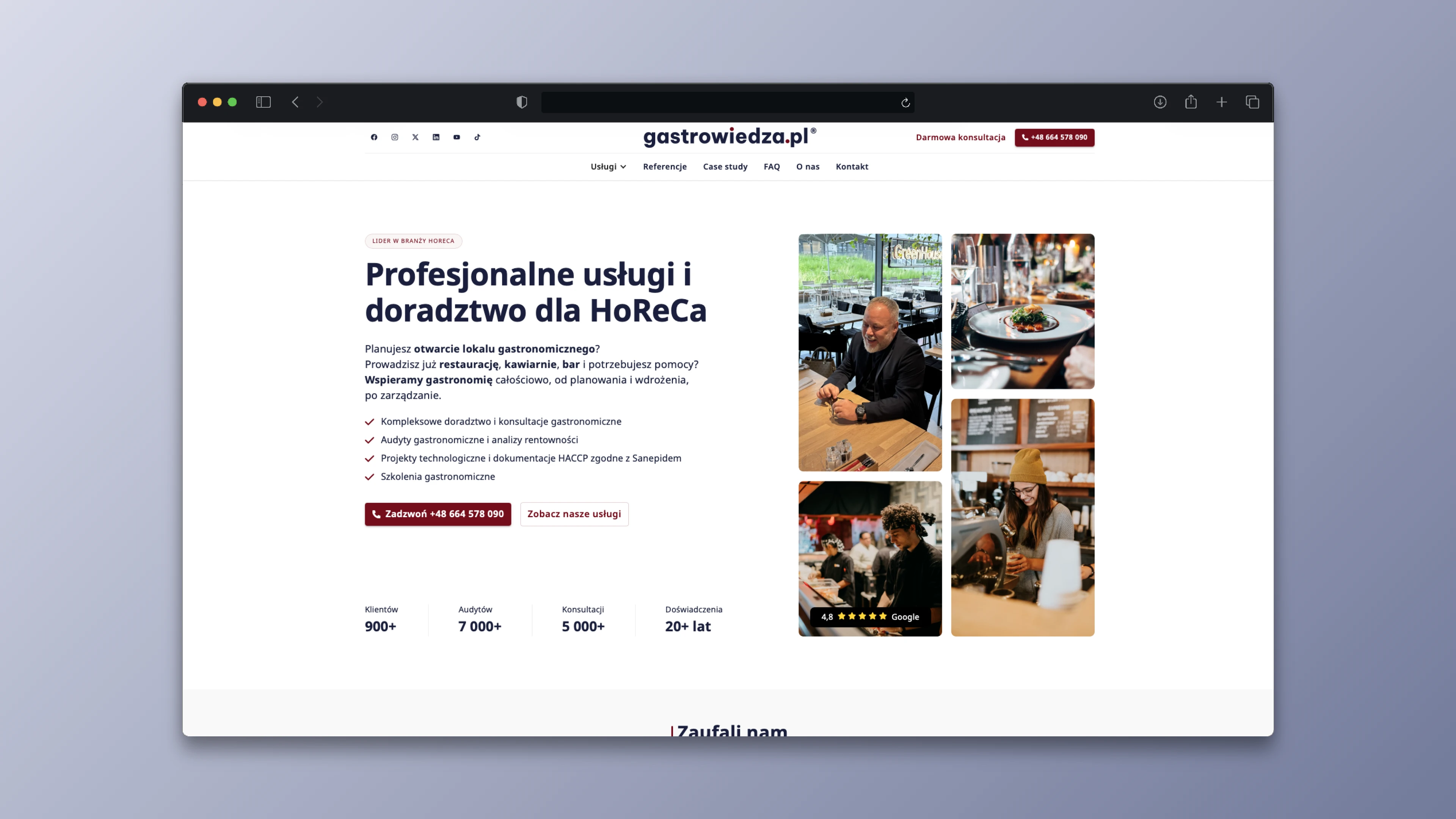 Usługi GastroWiedza