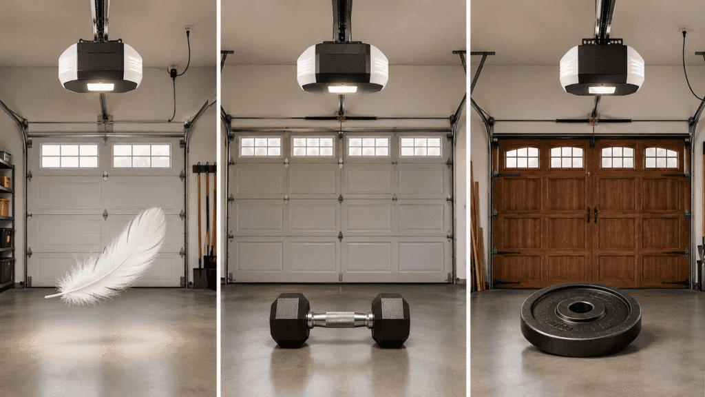 What Size Garage Door Opener Do I Need?