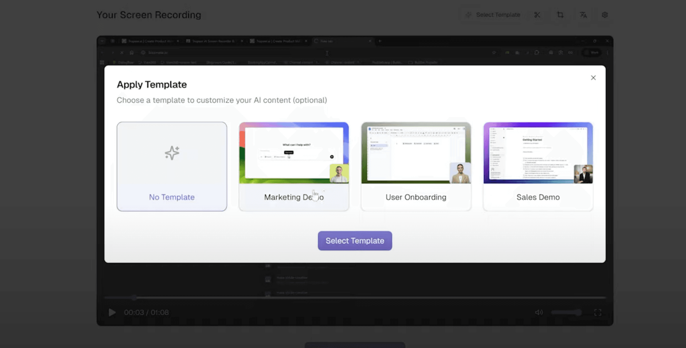Trupeer ai - templates