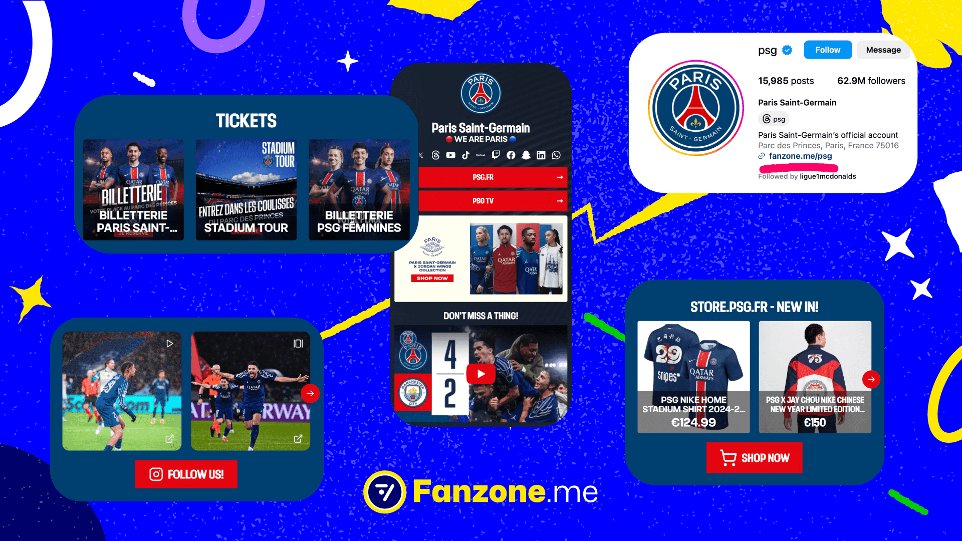 PSG fanzone overview