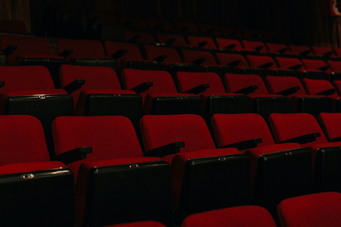 A large empty auditorium
