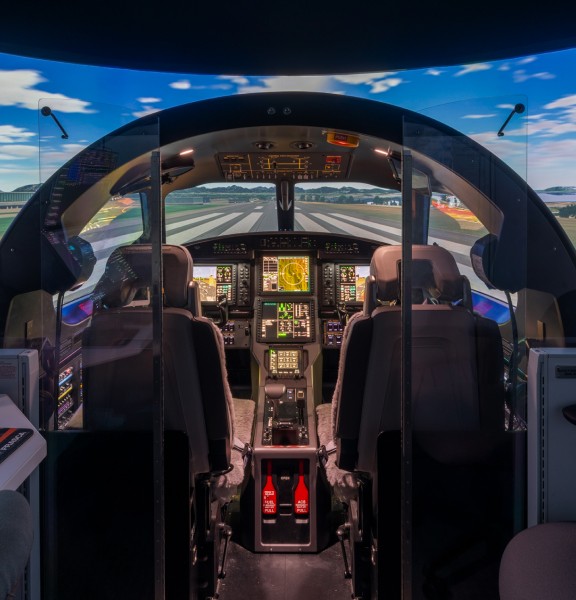 Pilatus PC-12 NGX simulator