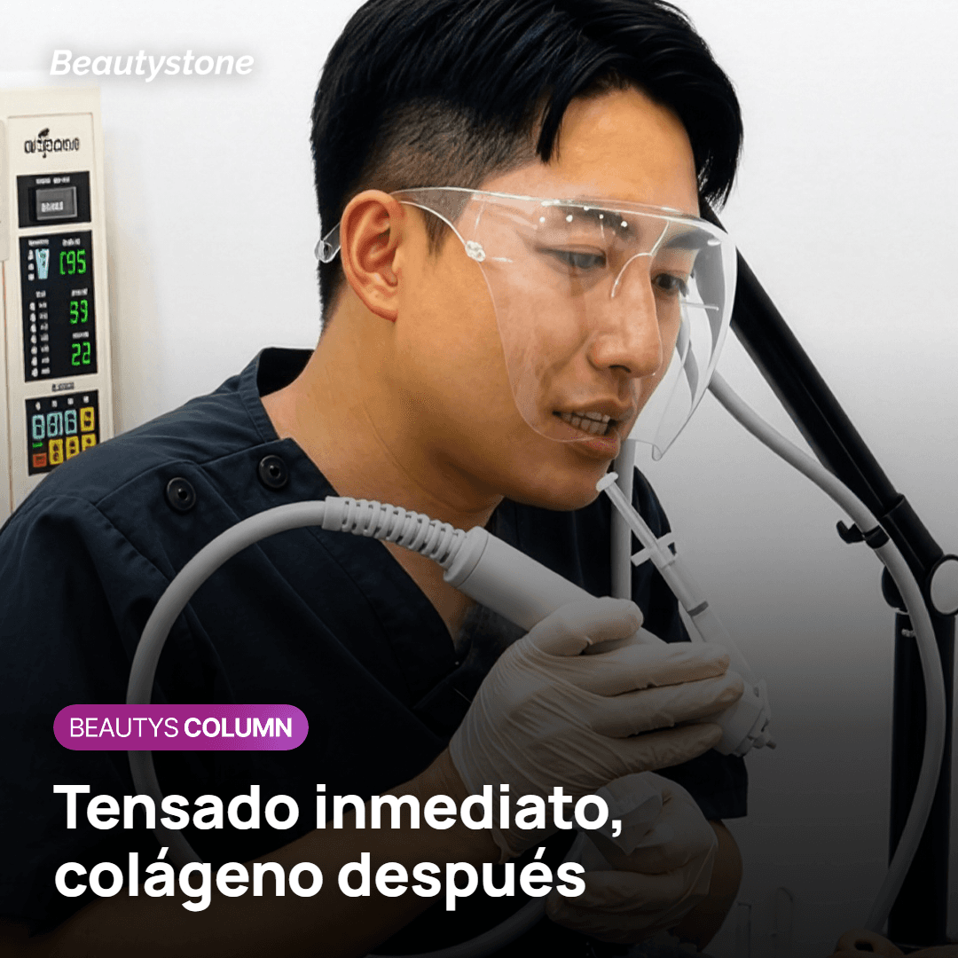 Tensado inmediato y colágeno nuevo tras Thermage