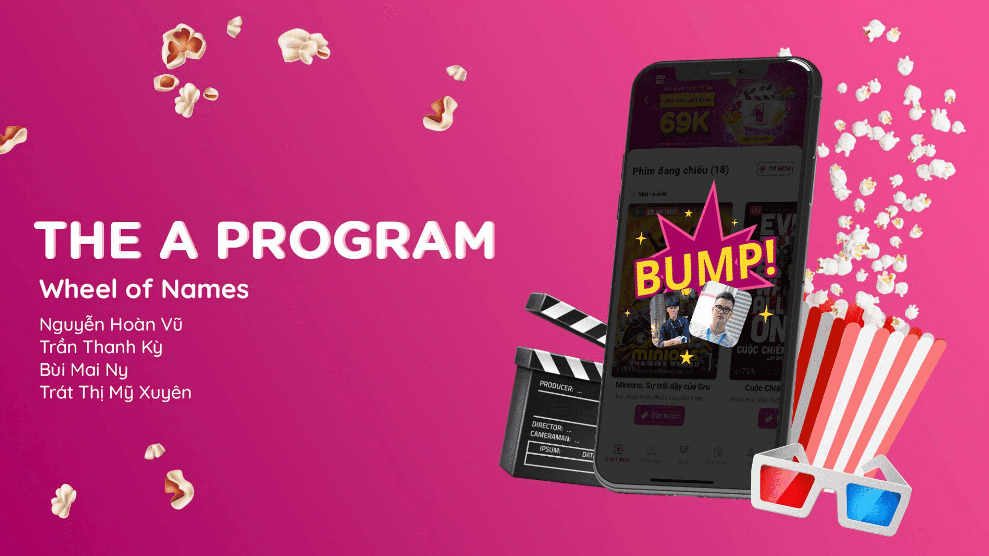 Research, vision and roadmap for MoMo Cinema feature