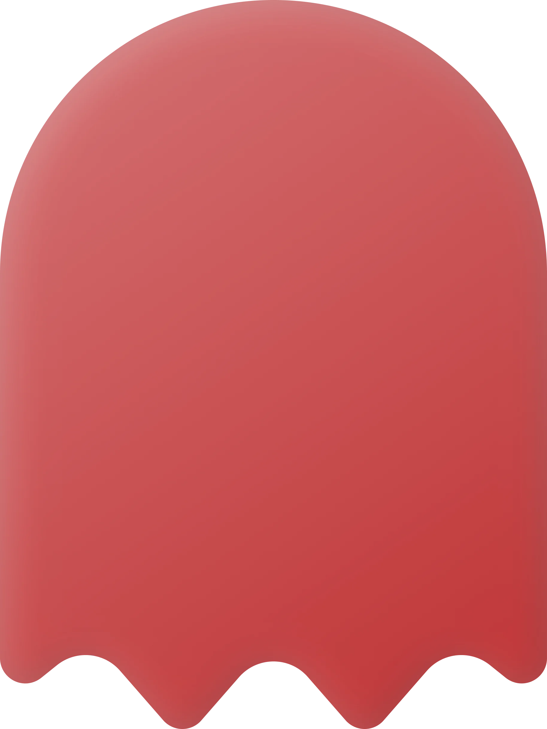 red ghost icon