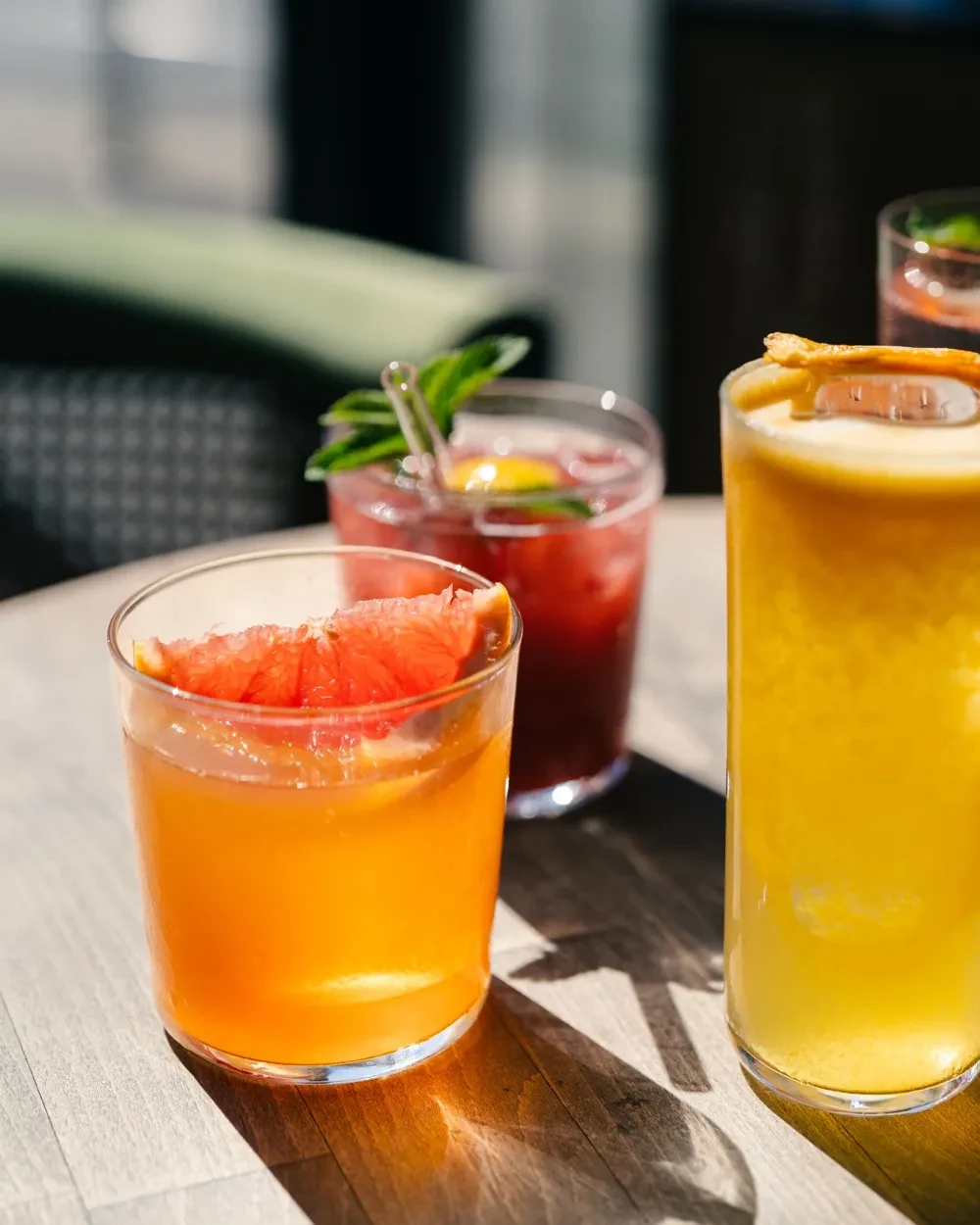 a person standing on top of a mountain