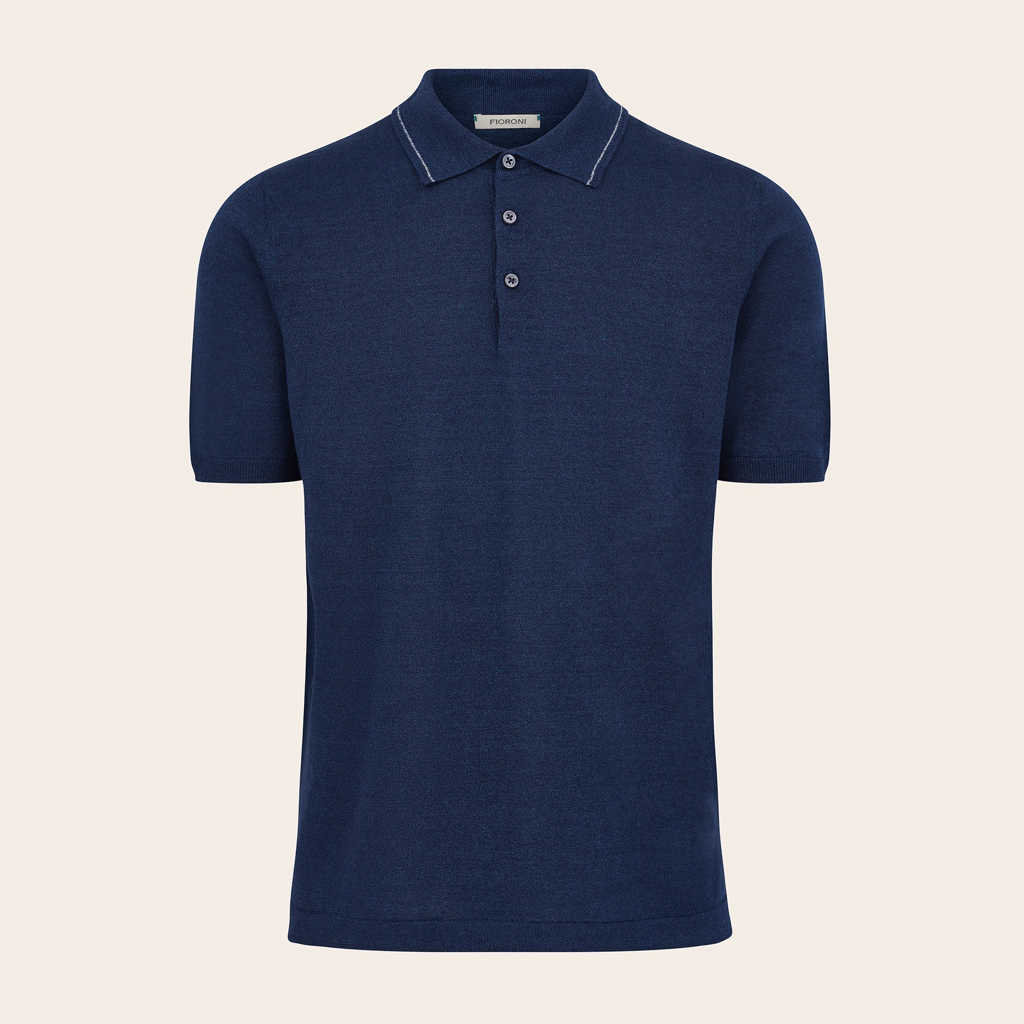 Polo Fond Linen Blend - Adda River