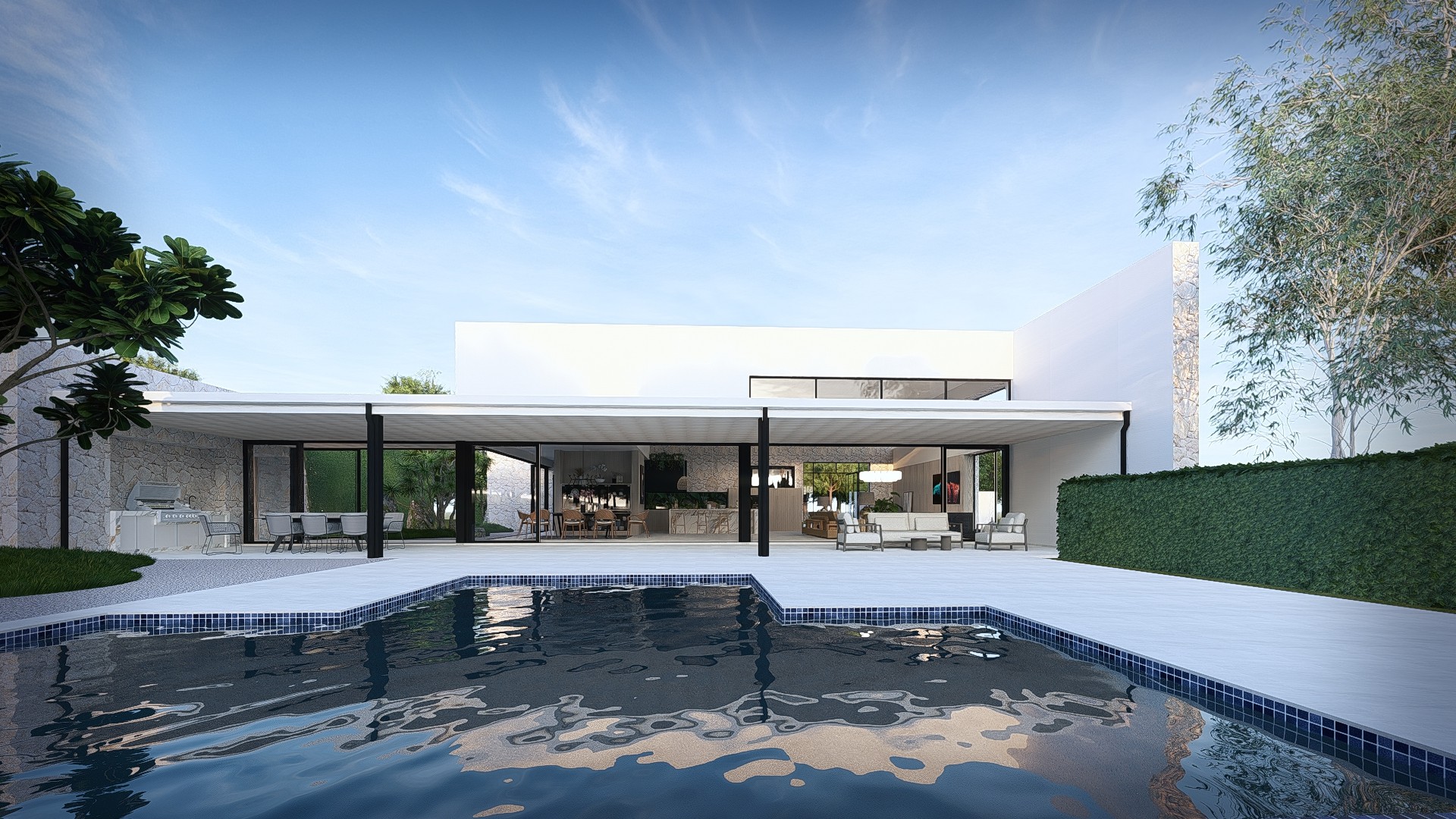 minimalist house design clark+granger