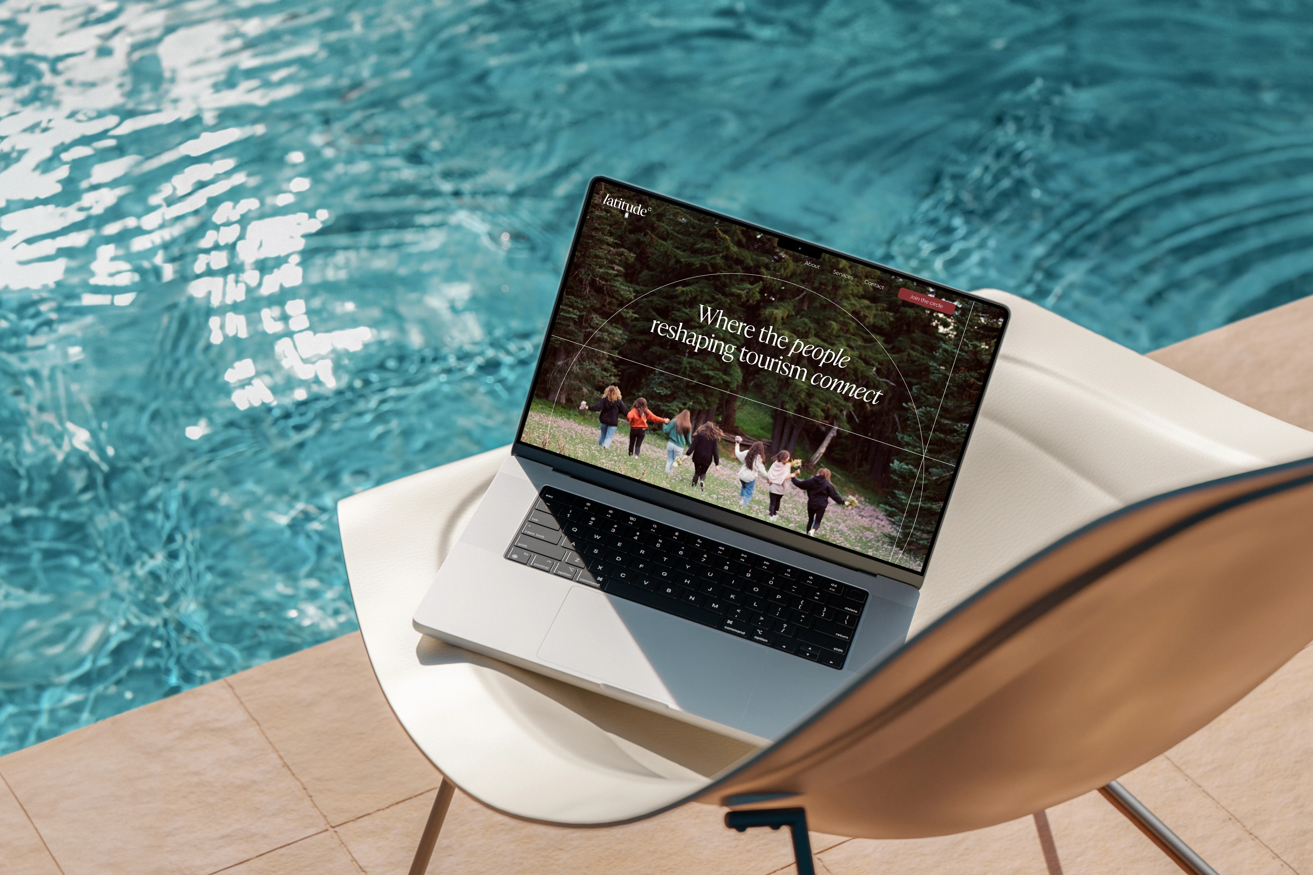 Website design for Latitude a global gathering for responsible tourism professionals designed by Cultured Creative Studio