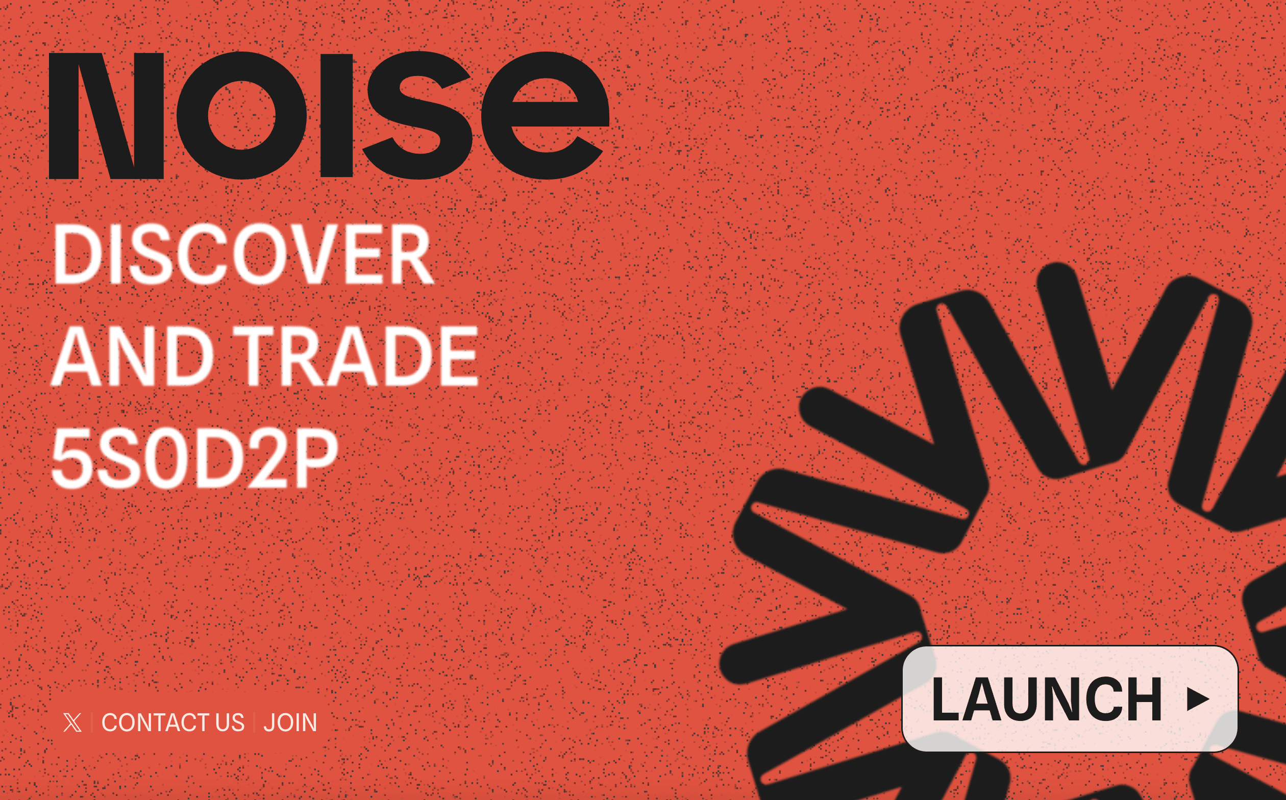 noise app landing page