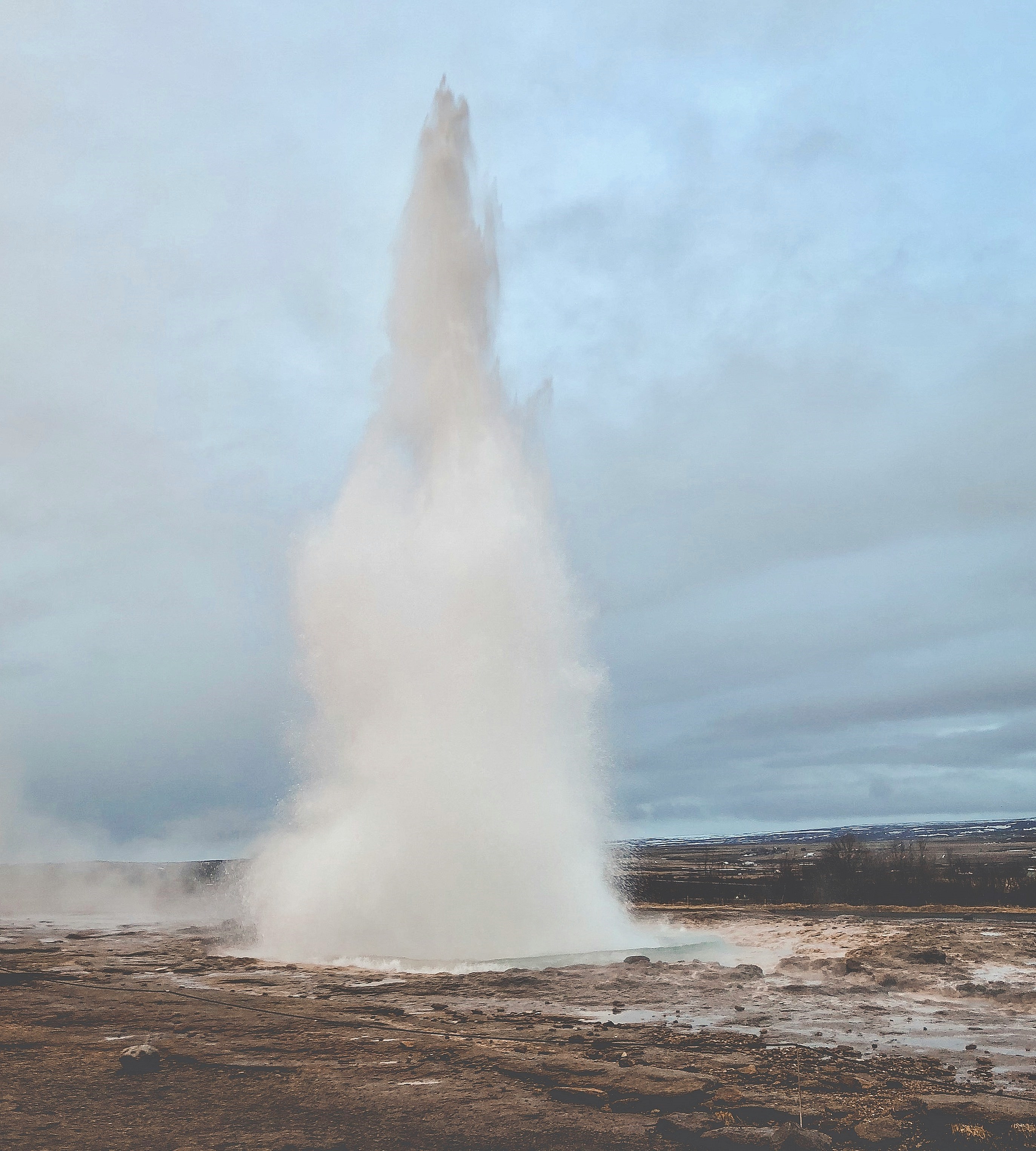 Geysir at Haukadalur Valley