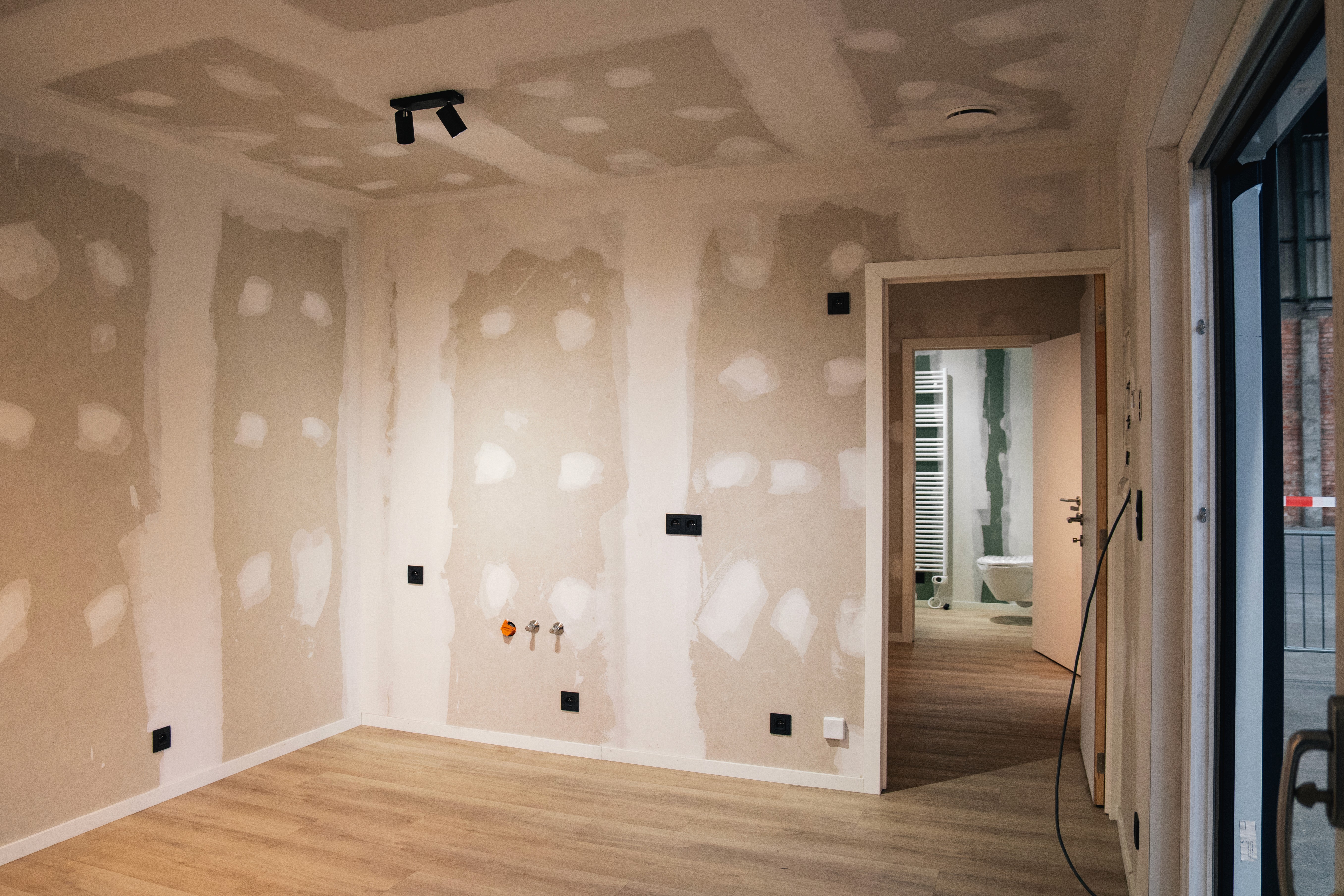 woning in opbouw  in bouwatelier van hubley