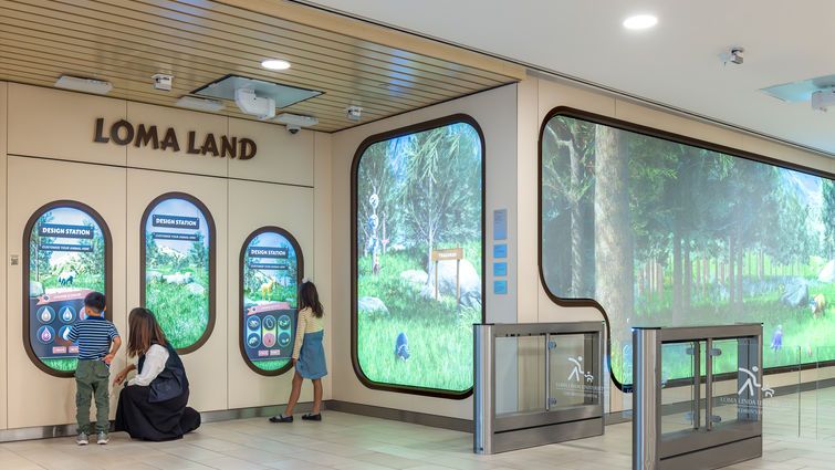 藝術空間結合機場遊樂設施(Art space + airport play facilities)