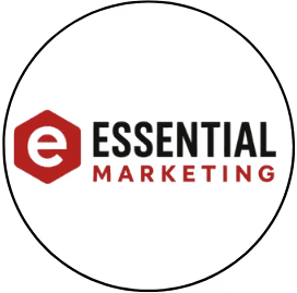 Essential Marketing logo — Miami digital marketing agency branding