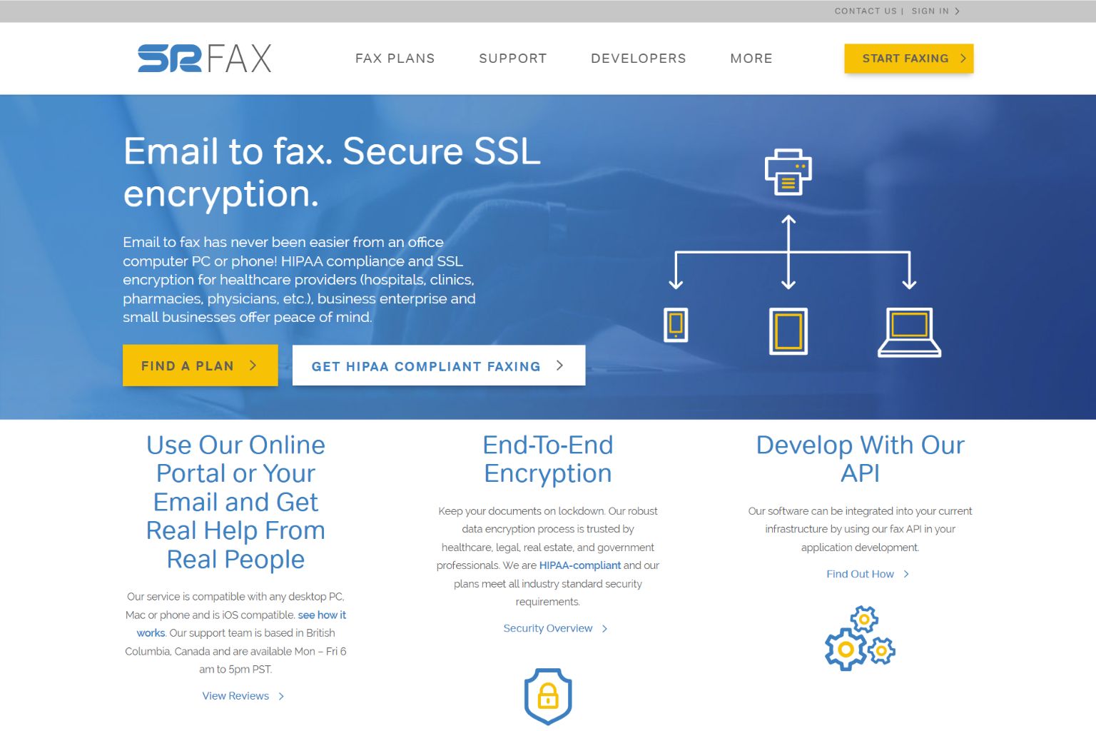 SRFax Website