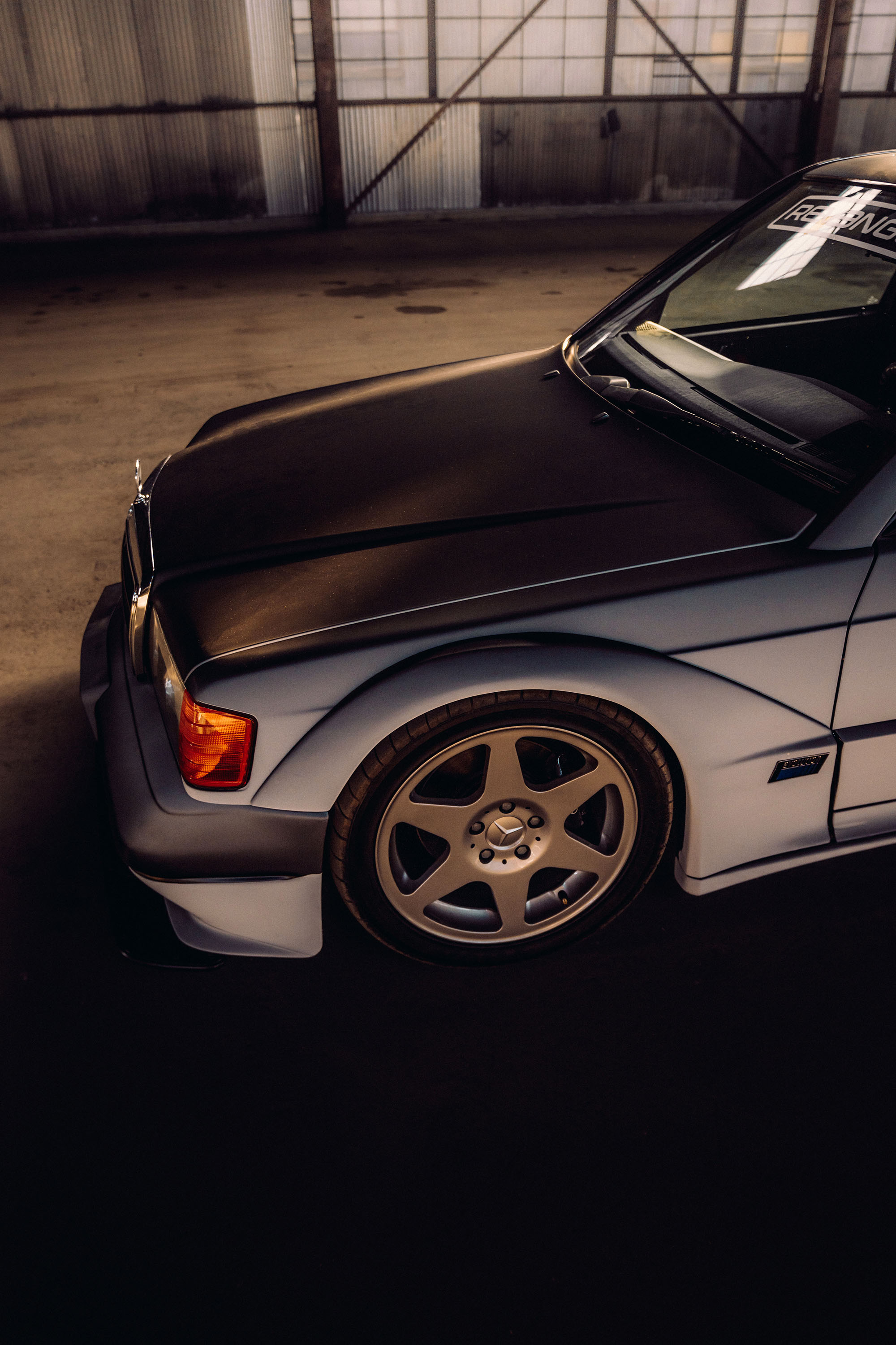 INOZETEK REVENGE Eclipse Color Shifting Dynamic PPF Mercedes Benz 190E Evo 2