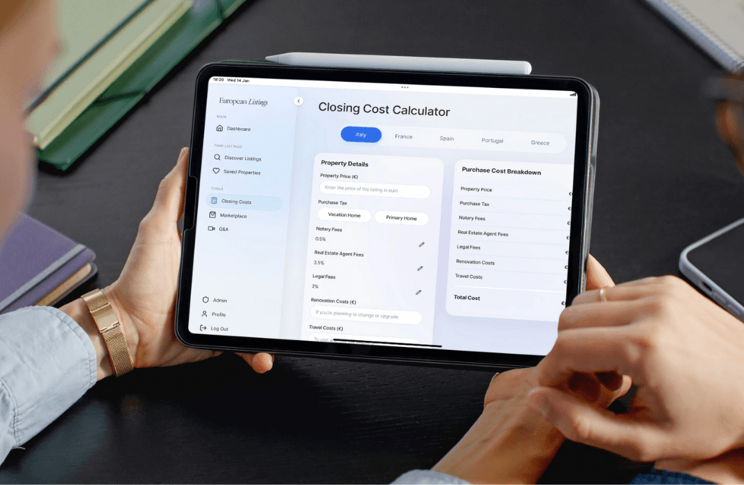 A mockup of Freelio's mobile app
