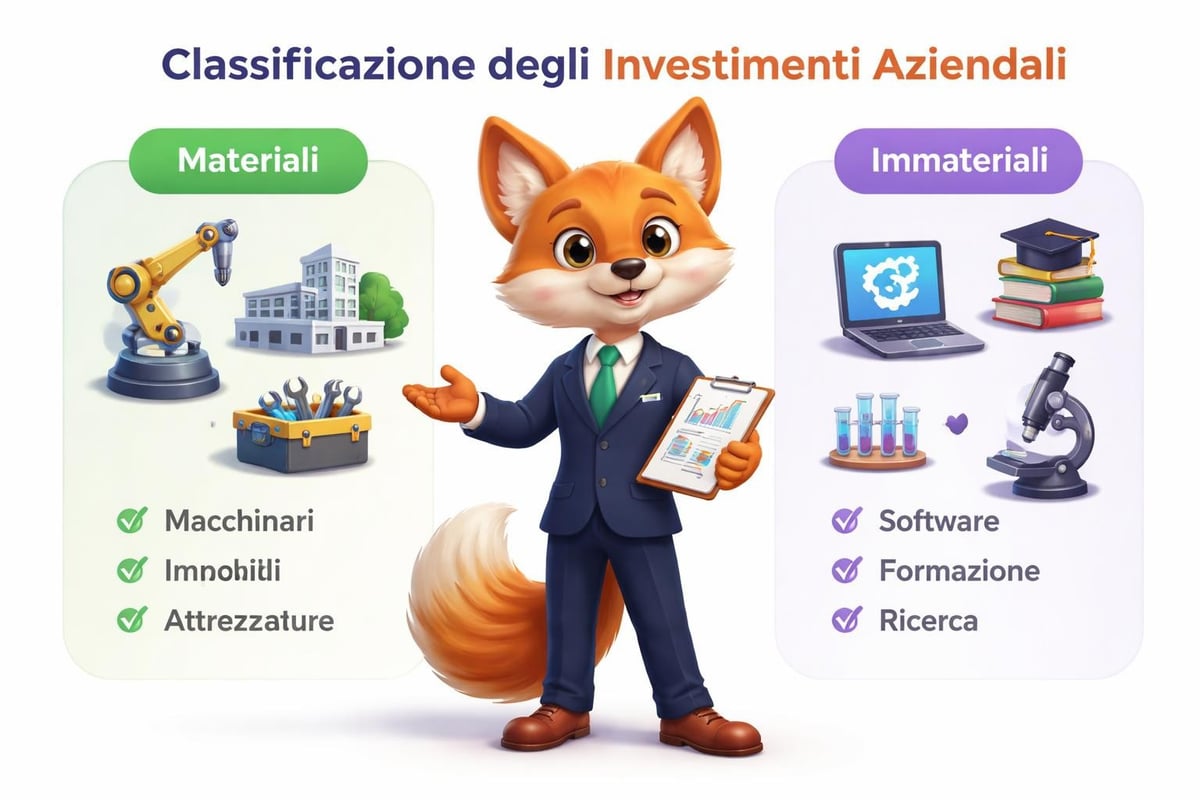 Categorie investimenti aziendali