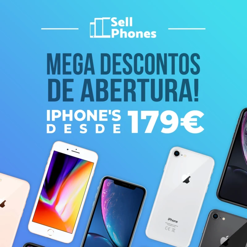 Social media post for SellPhones with iPhones
