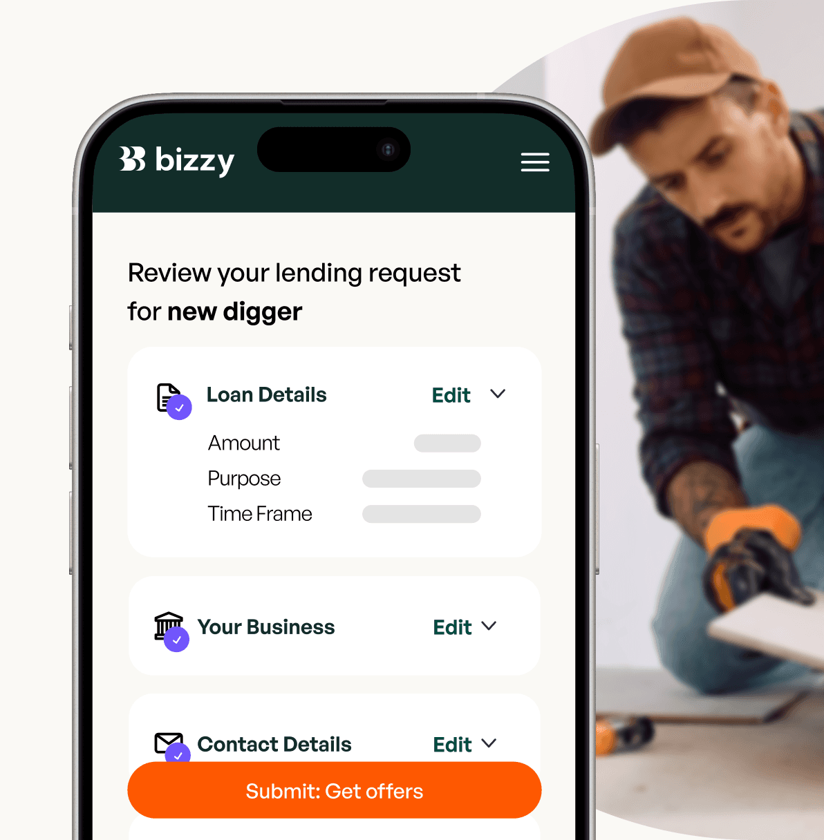 Green glass-metallic background with statistic cards