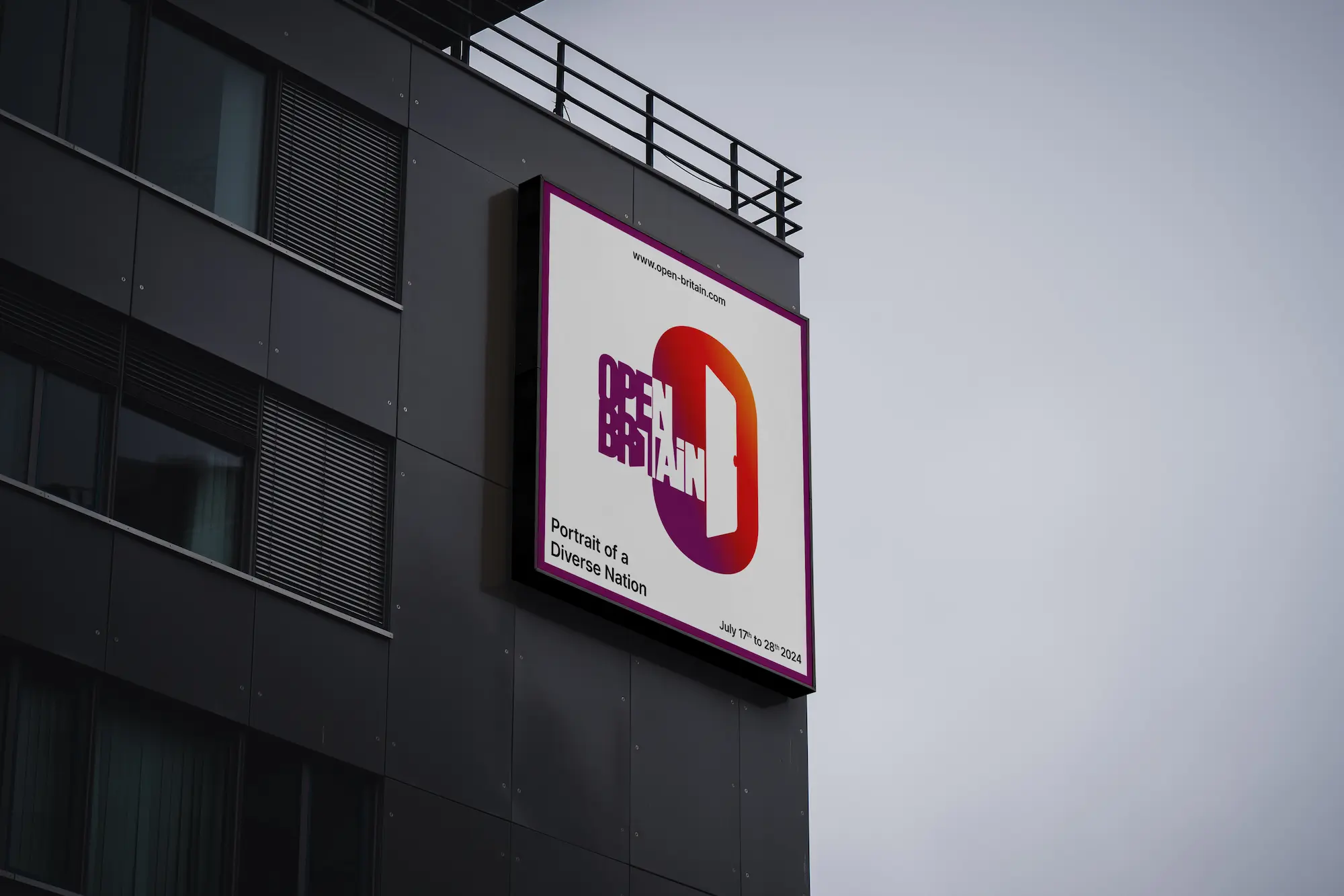 Open Britain Small Billboard Mockup | HotSauce Design Works™️