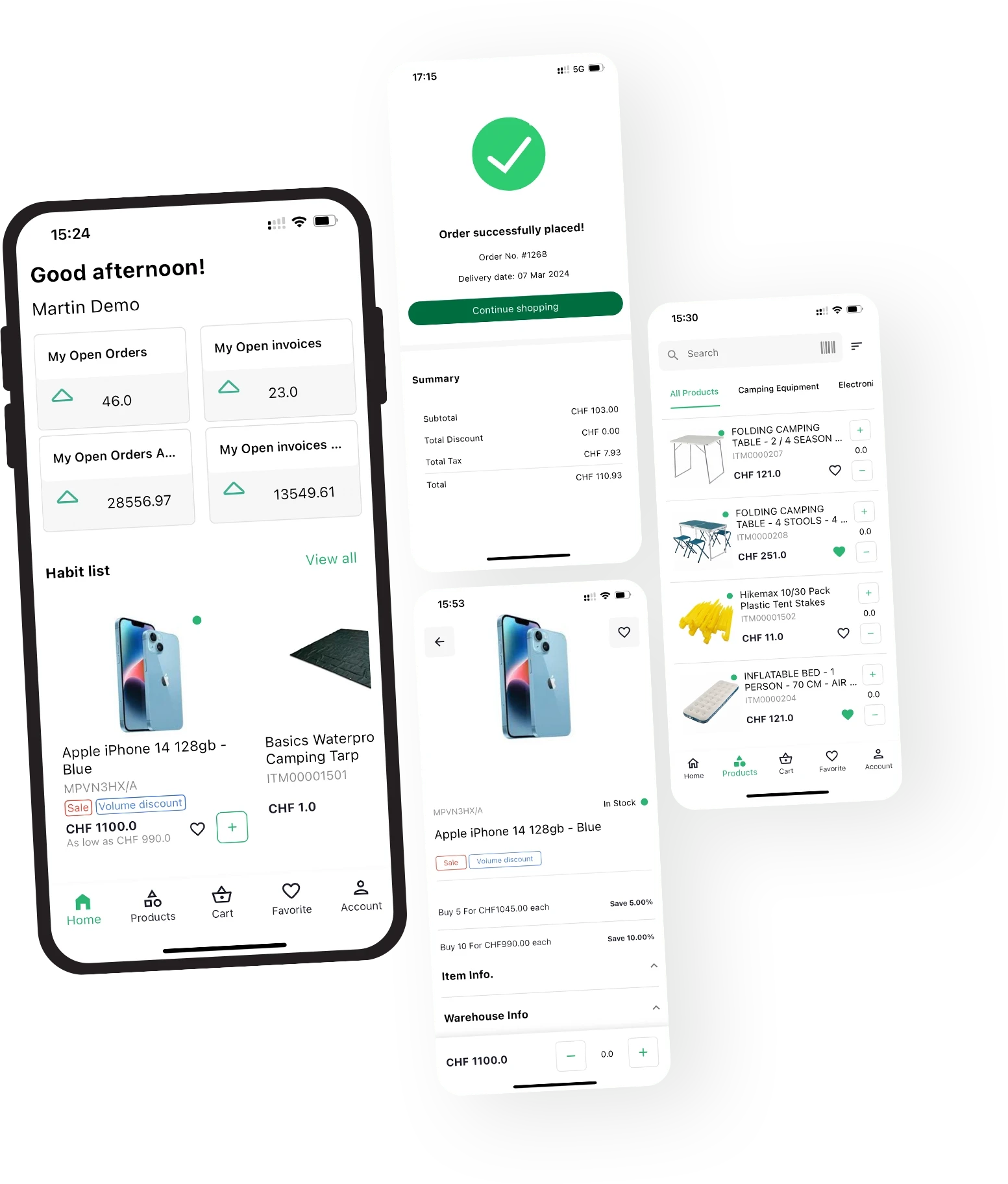 Customer Portal and App for SAP Business One