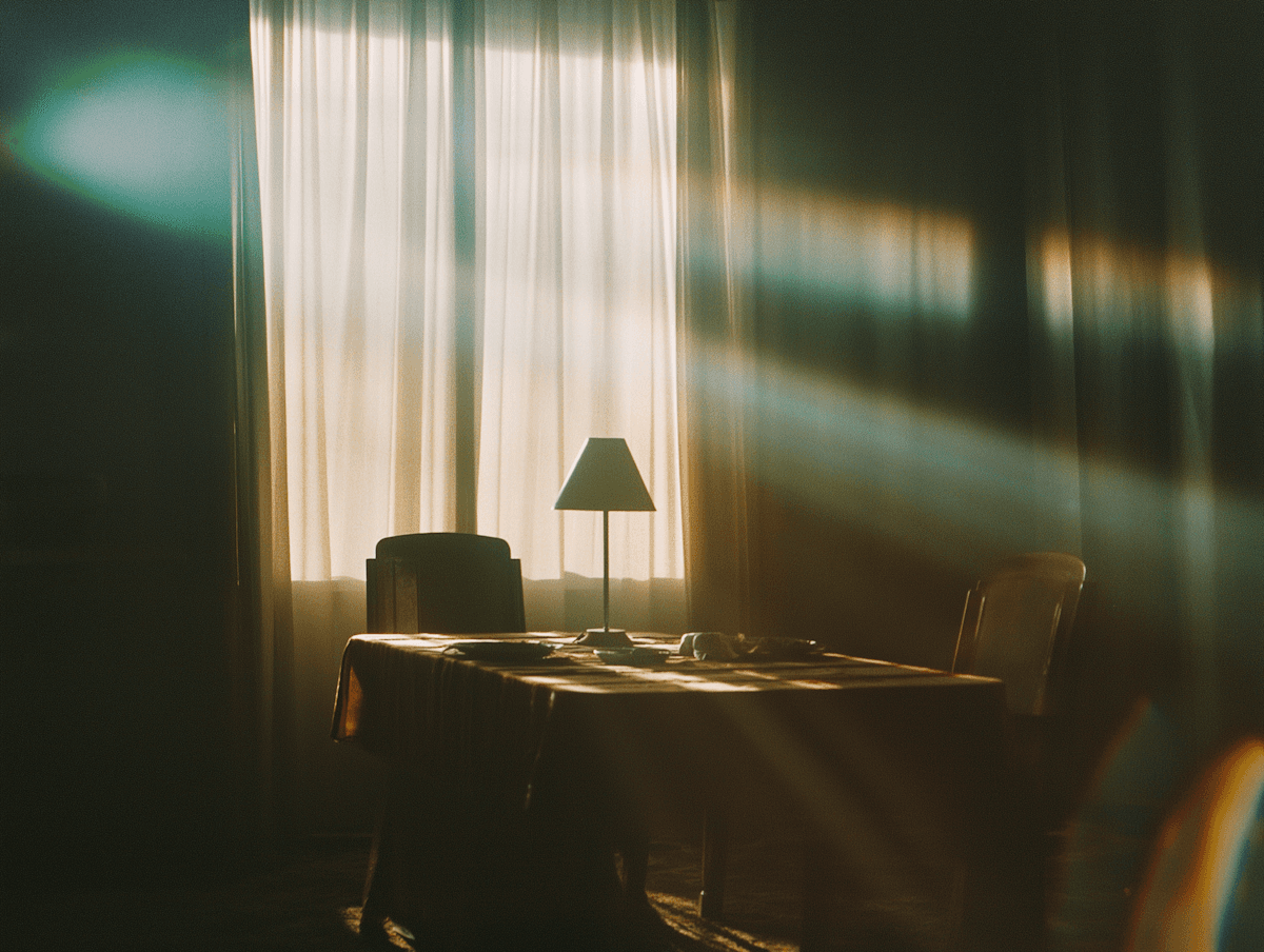 Majestic mountain peak illuminated by sunrise light.