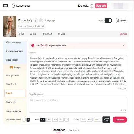 anime cosplay/ai cosplay