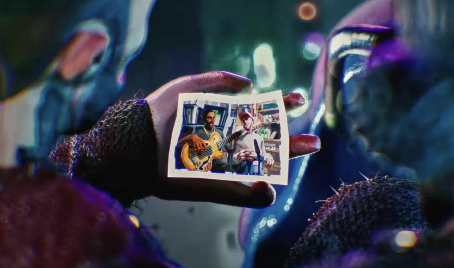 Capture d’écran YouTube du clip où Mac Miller montre à Thundercat