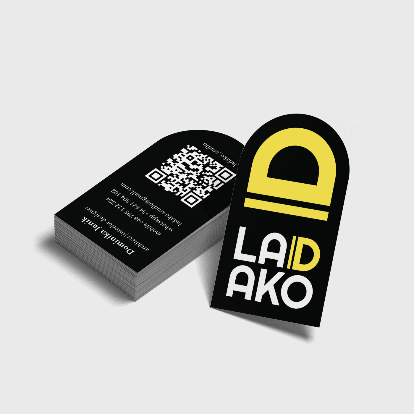 Logo on business cards