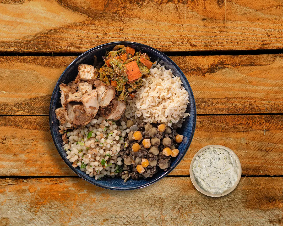 YiaYia’s Mediterranean Bowl