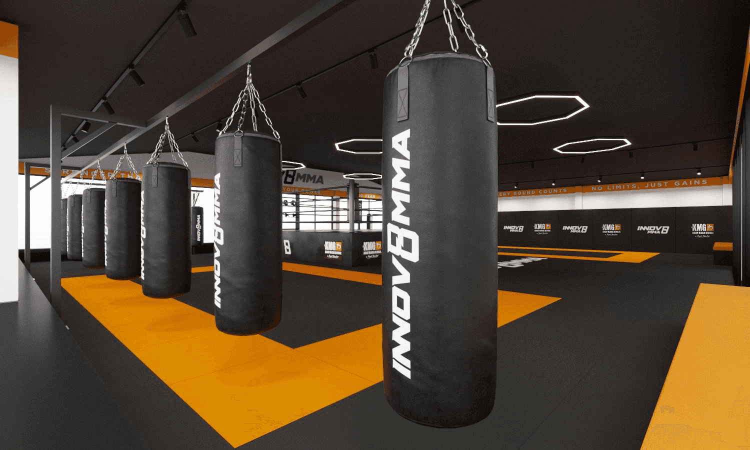 INNOV8 MMA gym layout