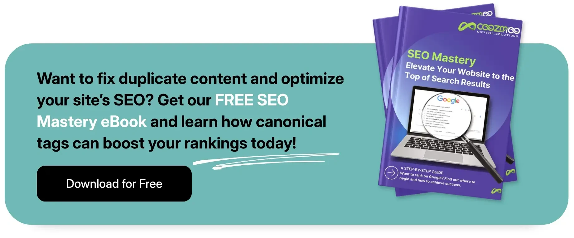 Free SEO Mastery eBook