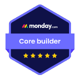 monday.com Core Builder Badge
