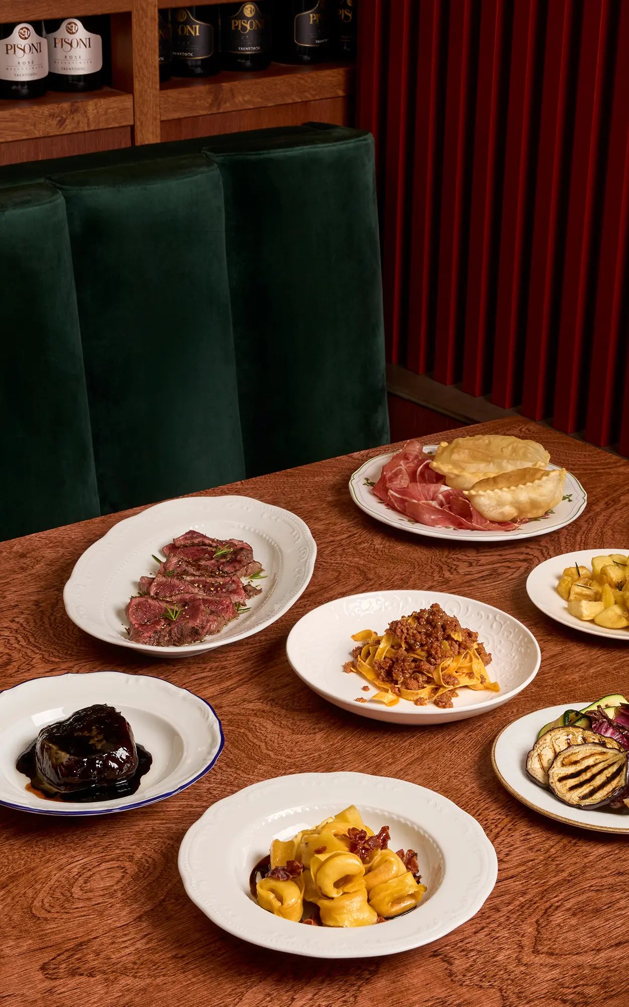 Traditional Modenese dishes served at Enoteca Al Duomo