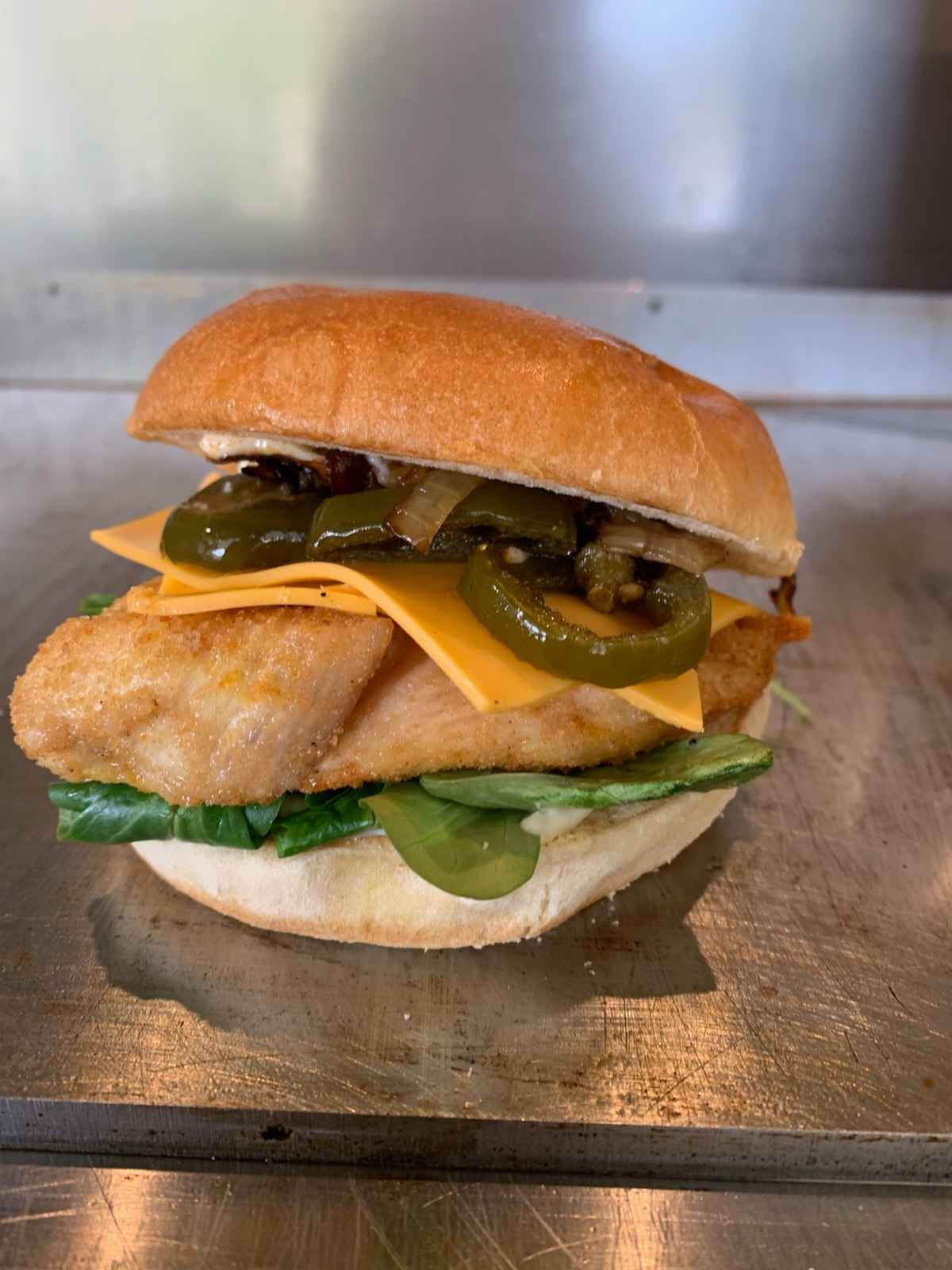 Le spicy, burger épicé - chicken love