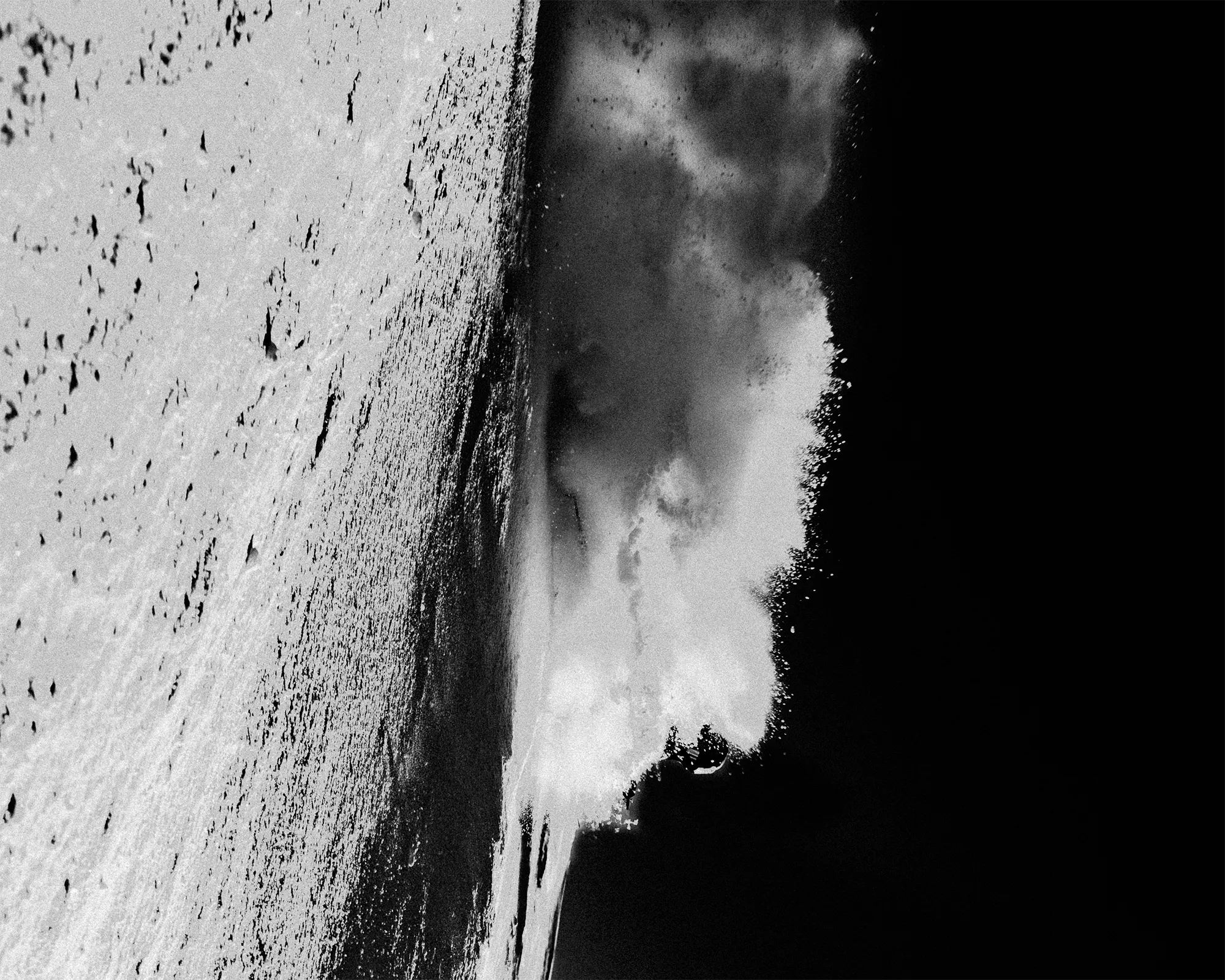 abstract picture of a mountain structure.